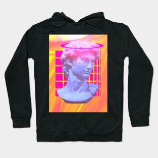 3D David of Michelangelo - Aesthetics Hoodie